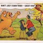 Comic Postcard Bear Don't Just Stand There .. Shoot Him PECO