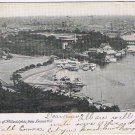 Postcard Panorama Of Philadelphia From Lemon Hill 1909