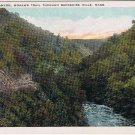 Postcard Cold River Canyon Mohawk Trail Through Berkshire Hills Massachusetts