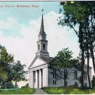 Postcard Congregation Church Brimfield Massachusetts