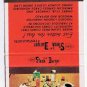Winco Matchbook Cover Steak N Burger Restaurants Eddy Match Toronto