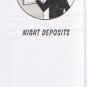 Matchbook Cover Security National Bank Of Racine Wisconsin Night Deposits