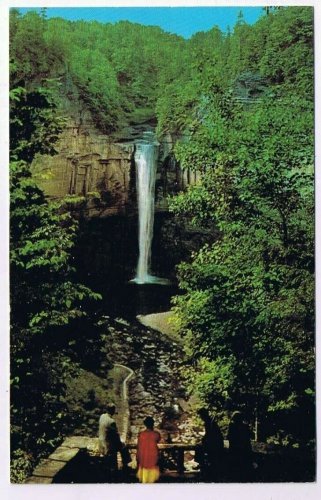New York Postcard Watkins Glen State Park Taughannock Falls