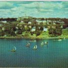 Halifax Nova Scotia Postcard Northwest Arm Sailing
