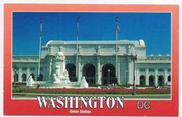 District Of Columbia DC Postcard Washington Union Station
