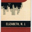 Matchbook Cover Hotel Winfield Scott Elizabeth New Jersey A Knott Hotel