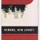 Matchbook Cover Hotel Robert Treat Newark New Jersey A Knott Hotel
