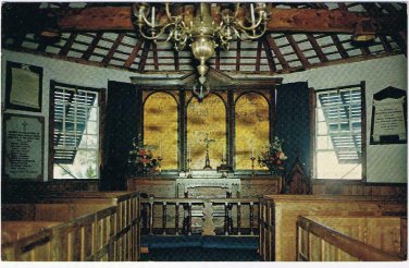 Bermuda Postcard St George's St Peter's Church