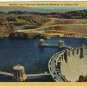 Nevada Postcard Boulder Dam Crest & Switchback Highway On Arizona Side