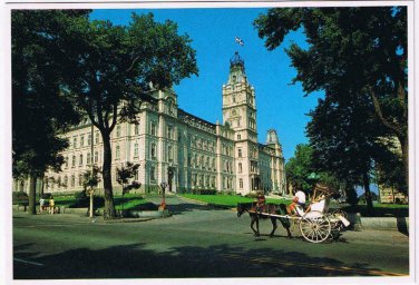 Quebec Postcard Quebec City Government Building