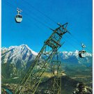 British Columbia BC Postcard Sulphur Mountain Gondola Lift