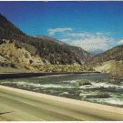 British Columbia BC Postcard Thompson River Trans Canada Highway Mount Skihist