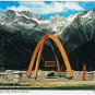 British Columbia Postcard Rogers Pass The Summit Dedication Site