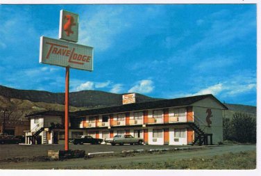 British Columbia Postcard Cache Creek Travelodge