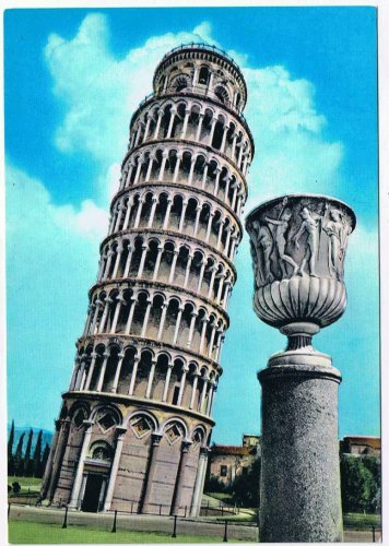 Italy Postcard Pisa Leaning Tower