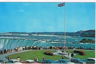 Ontario Postcard Niagara Falls Horseshoe Falls From Deck Of Table Rock House