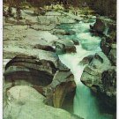 Alberta Postcard Jasper Park Maligne Canyon Near Tea Room