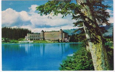 Alberta Postcard Chateau Lake Louise Banff National Park Canadian Rockies