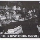 Advertising Postcard Toronto Old Paper Show & Sale St Lawrence Market 1992