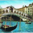 Italy Postcard Venice Rialto Bridge Grand Canal