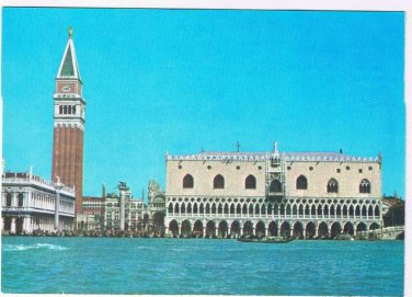 Italy Postcard Venice Canale Grande & Palace Ducal