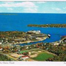 Ontario Postcard Tobermory Docks MS Chi-Cheemaun Aerial View