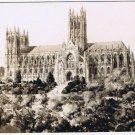 District Of Columbia DC Postcard RPPC Washington Cathedral Mount Saint Alban