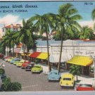 Postcard World Famous Worth Avenue Palm Beach Florida