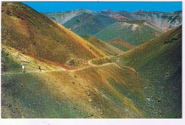 Postcard Pete's Paint Pot Haleakala Crater Hawaii