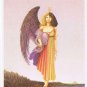 Art Postcard Libra Niki Broyles Astrology Sign