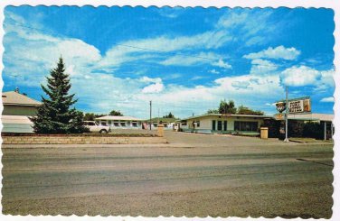 Alberta Postcard Fort MacLeod Fort Motel