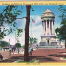 New York Postcard NYC Soldiers & Sailors Monument 99th St & Riverside Dr
