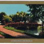 Ontario Postcard Niagara Rustic Bridge Prospect Park