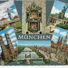 Germany Postcard Munich Munchen Multi View