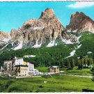 Italy Postcard Dolomiti Passo e Grand Hotel Tre Croci Mountain Monte Cristallo