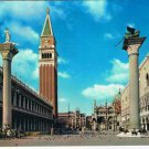 Italy Postcard Venice St Mark's Square & Steeple