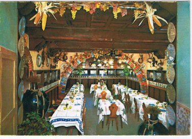 San Marino Postcard Taverna Da Paolino Bar Ristorante Tiroler Stubert