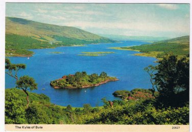 United Kingdom UK Postcard Scotland The Kyles Of Bute