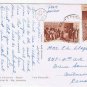 Italy Postcard Napoli Piarra Municiplo e Via Depretta Streetcars