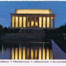 District Of Columbia DC Postcard Washington Lincoln Memorial