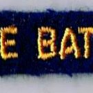 Canadian Armed Forces SERVICE BATTALION Gold On Blue Arm Patch