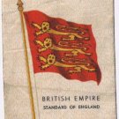 British Empire Standard Of England Flag Kensitas Cigarettes Silk Trade Card