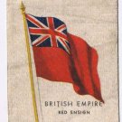 British Empire Red Ensign Flag Kensitas Cigarettes Silk Trade Card