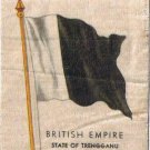 British Empire State Of Trengganu Flag Kensitas Cigarettes Silk Trade Card
