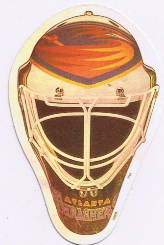 NHL PVI Die Cut Goalie Card Atlanta Thrashers