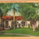 Celebrity Postcard Don Ameche Home North Hollywood California Longshaw