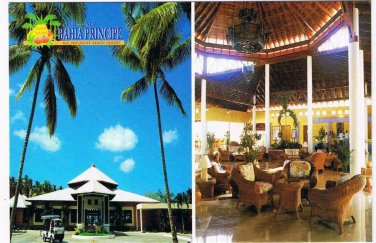 Dominican Republic Caribbean Islands Postcard Puerto Plata Bahai Principe Resort