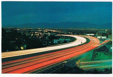 California Postcard San Diego Freeway San Fernando Valley
