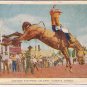 Postcard Western Stampede Calgary Alberta Canada Savings Bonds 1949