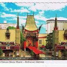 California Postcard Hollywood World Famous Chinese Theatre
